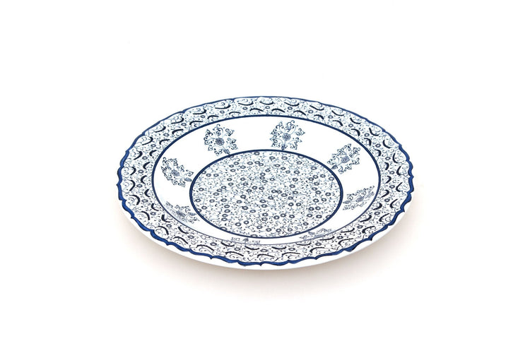 Haliç Tasarımlı İznik Çini Tabak Replika No.1 - Tabaklar