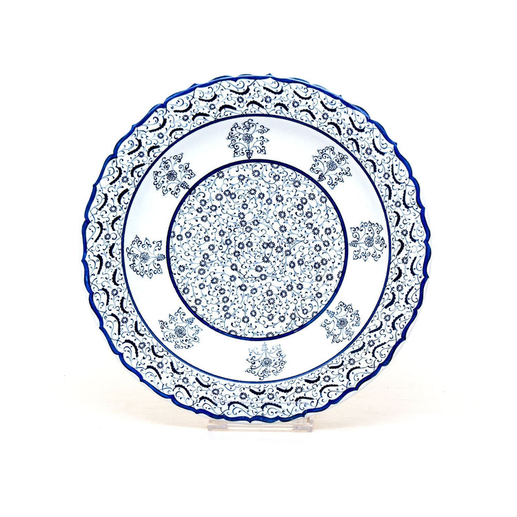 Haliç Tasarımlı İznik Çini Tabak Replika No.1 - Tabaklar