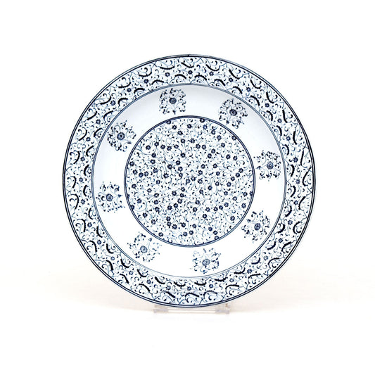 Haliç Tasarımlı İznik Çini Tabak Replika No.2 - Tabaklar