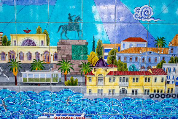 Halkapınar Metro İstasyonu İznik Çini Panosu