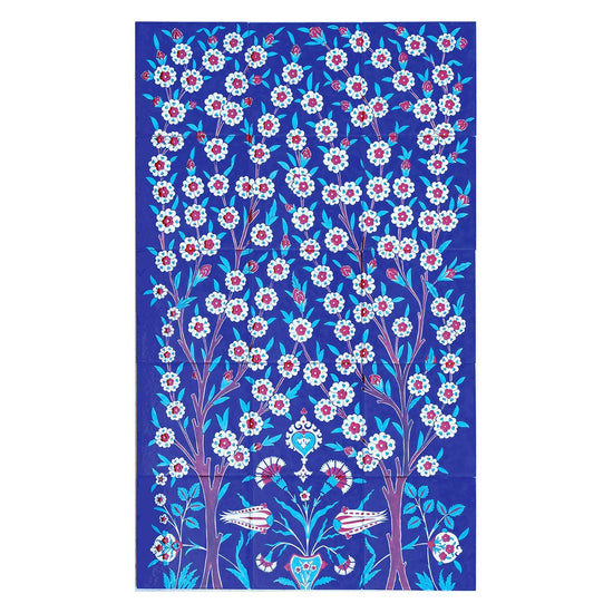 Hayat Ağacı İznik Çini Pano - 3 - Panolar