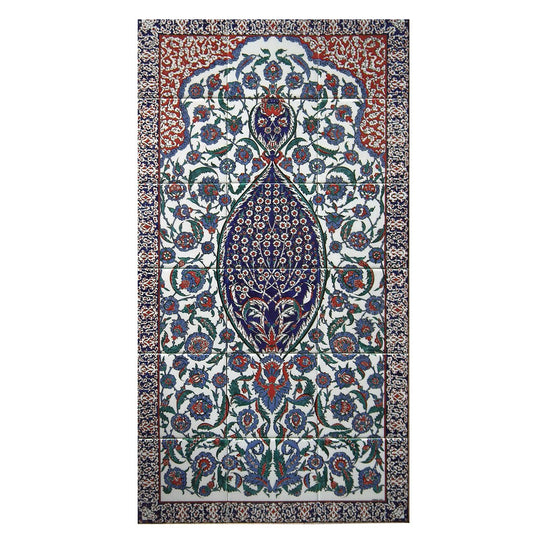 II. Selim Türbesi İznik Çini Pano Replikası - Panolar