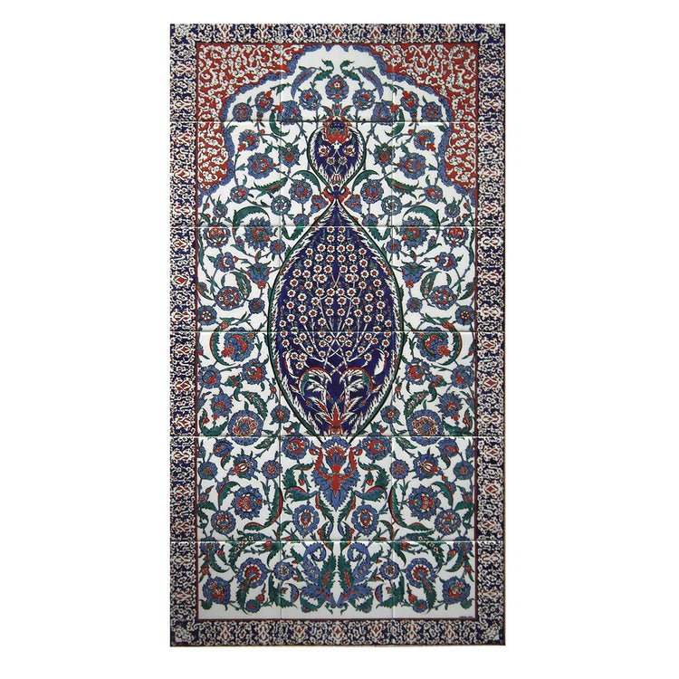 II. Selim Türbesi İznik Çini Pano Replikası - Panolar