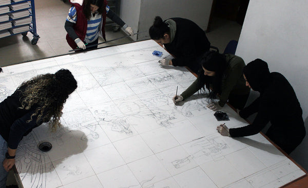 İzmir İktisat Kongre Merkezi İznik Çini Panosu