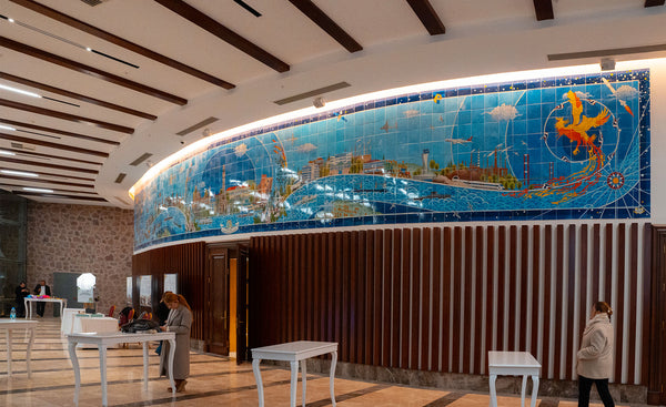 İzmir İktisat Kongre Merkezi İznik Çini Panosu