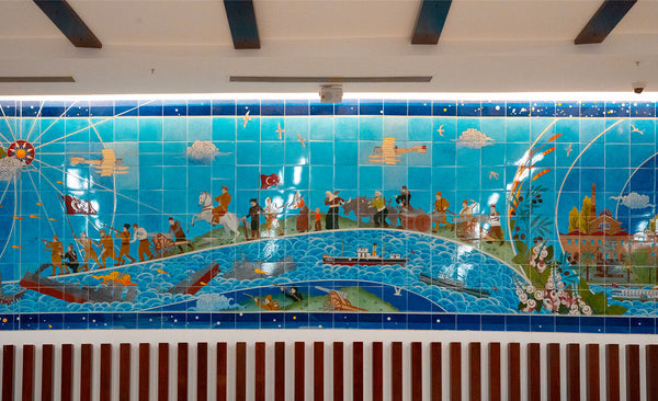 İzmir İktisat Kongre Merkezi İznik Çini Panosu