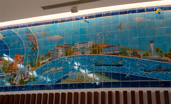 İzmir İktisat Kongre Merkezi İznik Çini Panosu