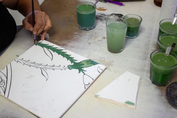 İznik Müzesi İznik Çini Panosu