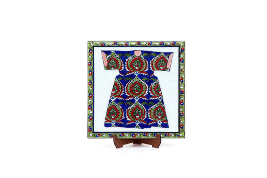 Kaftan Desenli İznik Çini Karo - Karolar