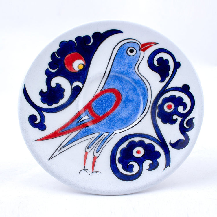 Kuş Desenli Türk Kahvesi Fincan Takımı - Setler