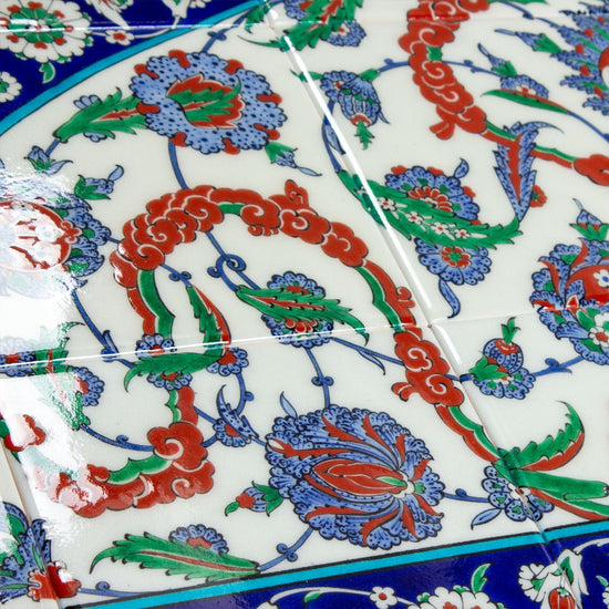 Louvre Müzesi Alınlık İznik Çini Pano Piyale Paşa Reprodüksiyonu - Panolar