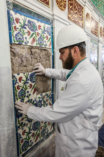 Mescid - i Nebevi Restorasyon İznik Çinisi Pano - Panolar