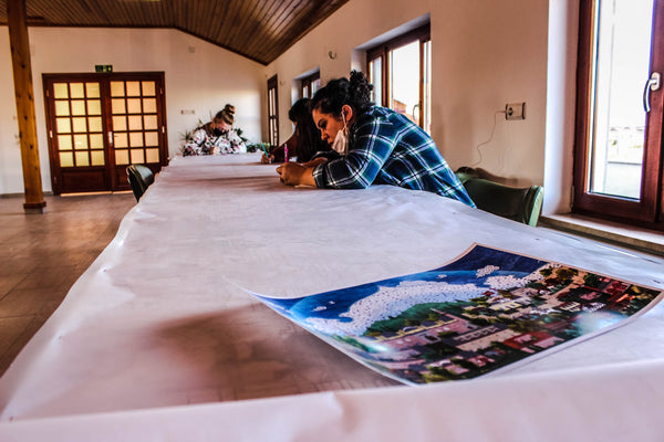 Bursa Mümine Şeremet Kütüphanesi Çini Panosu