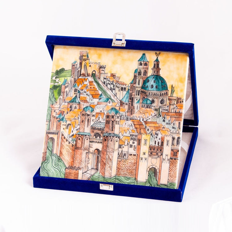 Nicea Haritası İznik Çini Karo - Karolar