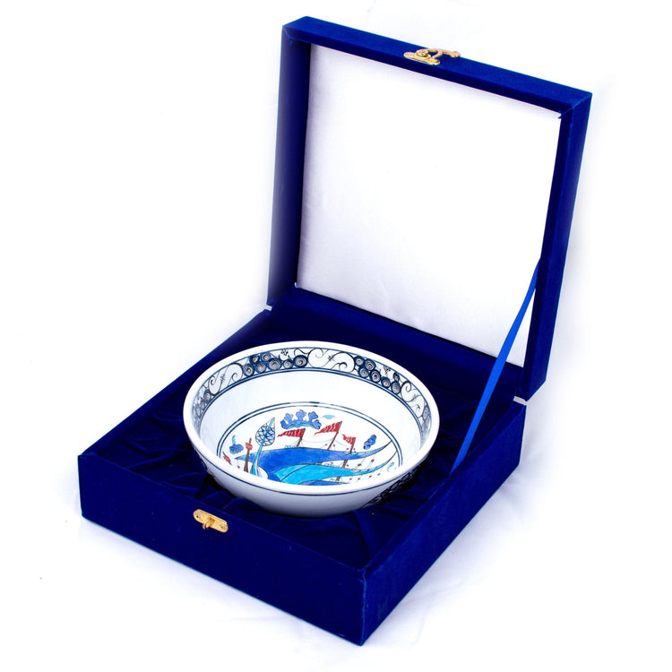 Orhaniye Kalyonu İznik Çinisi Kase - Kaseler