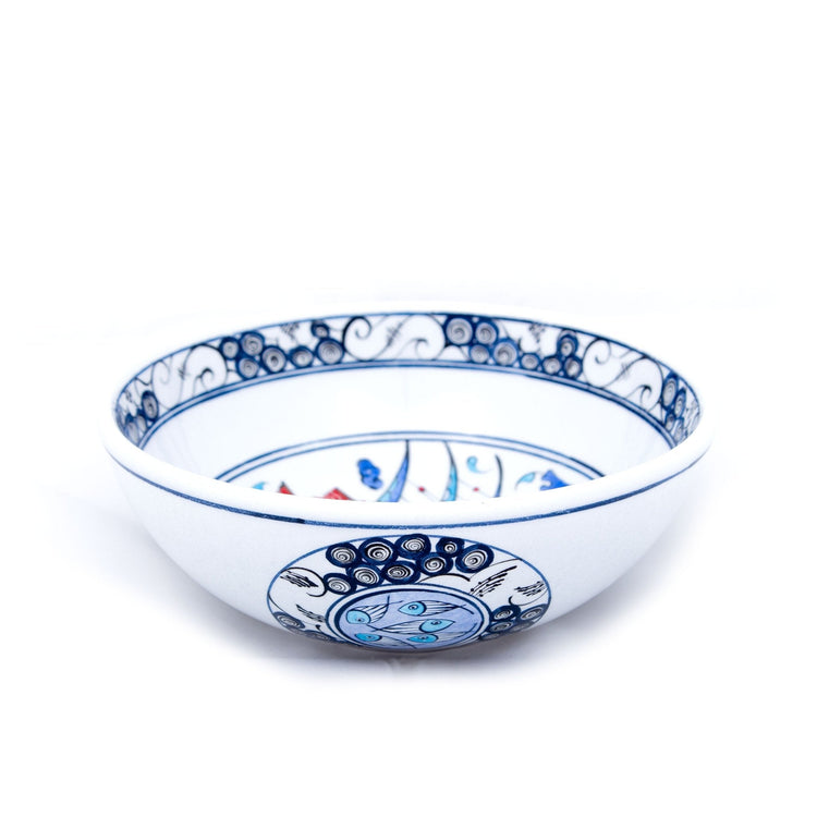 Orhaniye Kalyonu İznik Çinisi Kase - Kaseler