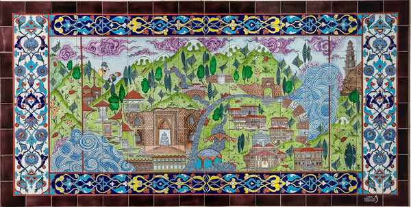 Bursa Osmangazi Belediyesi Çini Panosu