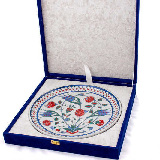 Rönesans Müzesi İznik Çinisi Tabak Replika No.5 - Tabaklar