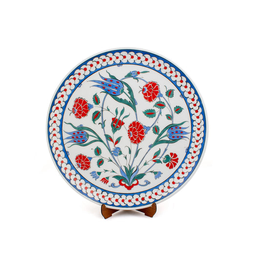 Rönesans Müzesi İznik Çinisi Tabak Replika No.5 - Tabaklar