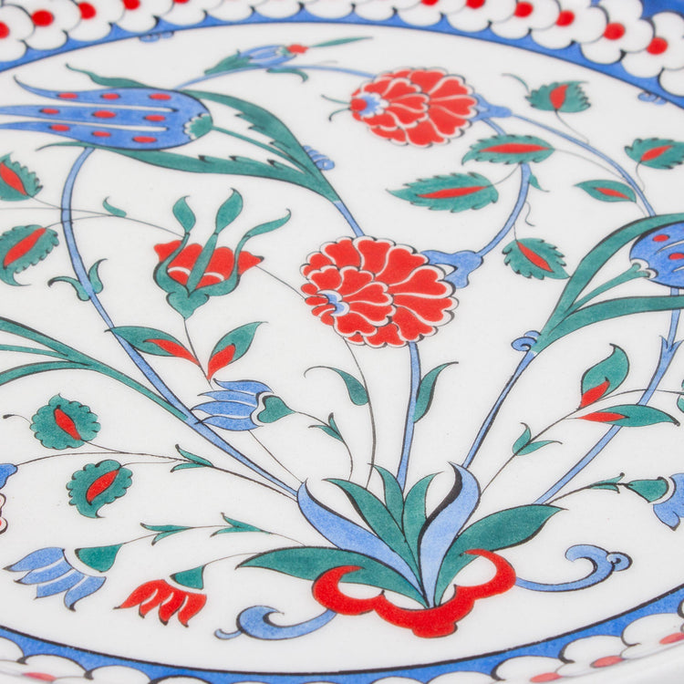 Rönesans Müzesi İznik Çinisi Tabak Replika No.5 - Tabaklar