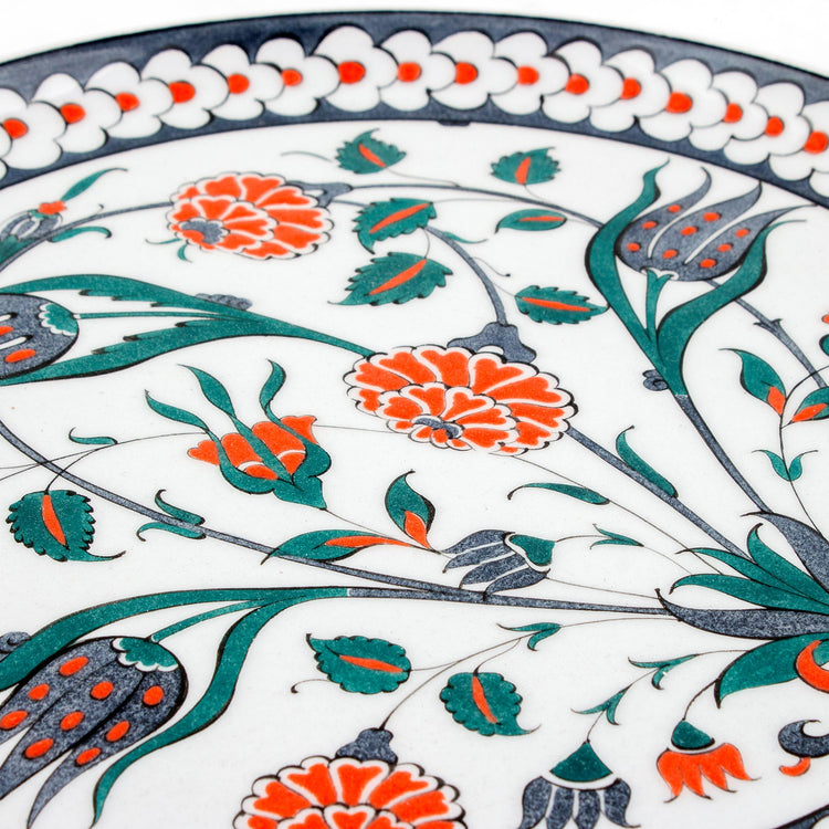 Rönesans Müzesi İznik Çinisi Tabak Replika No.5 - Tabaklar