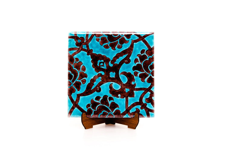 Rumi Desenli İznik Çinisi Karo - Karolar