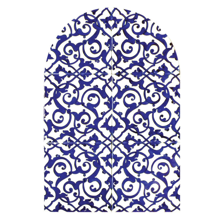 Rumi Motifli İznik Çini Pano - Panolar