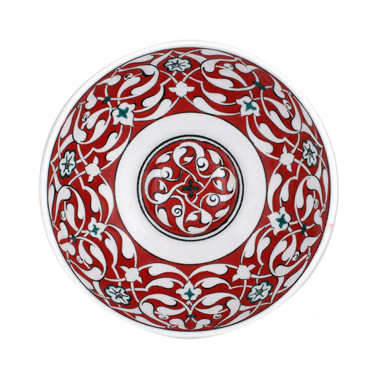 Rumi Motifli İznik Çinisi Kase No:1 - Kaseler