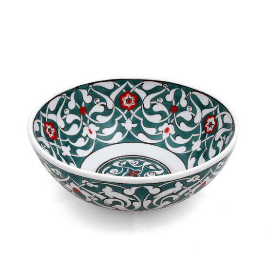 Rumi Motifli İznik Çinisi Kase No:3 - Kaseler