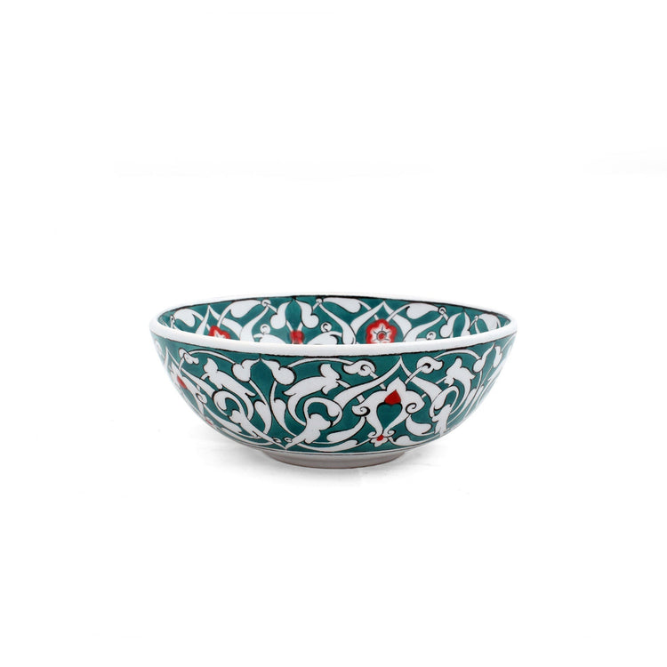 Rumi Motifli İznik Çinisi Kase No:3 - Kaseler