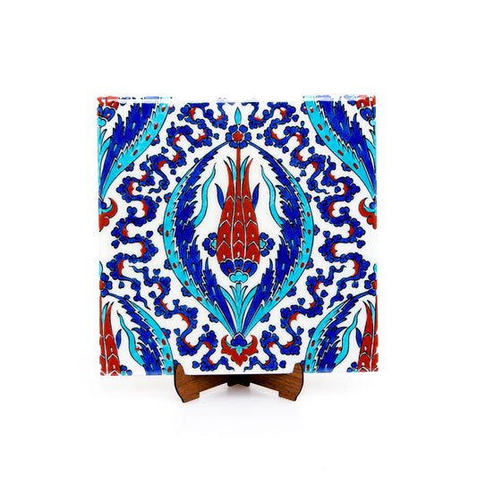 Rüstem Paşa Camii İznik Çini Karo Replikası No:3 - Karolar