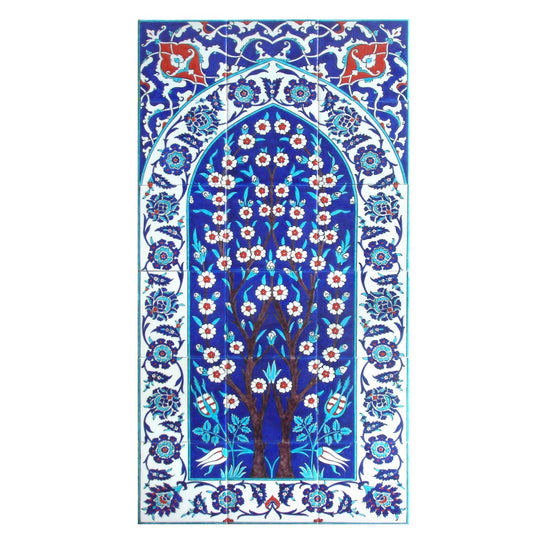 Rüstem Paşa Camii İznik Çini Pano Replika 2 - Panolar