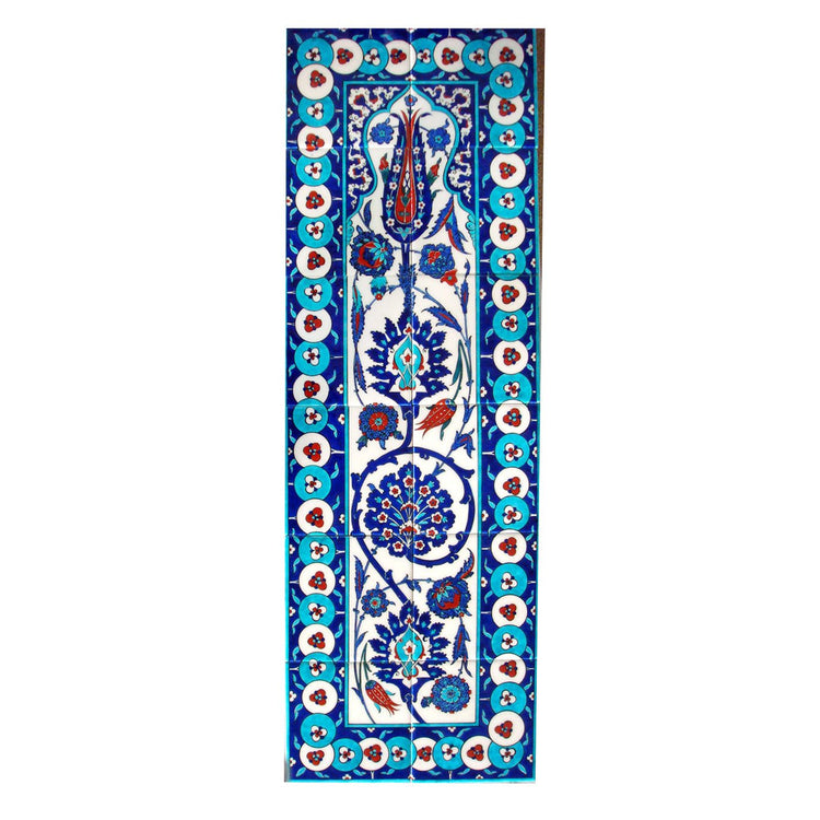 Rüstem Paşa Camii İznik Çini Pano Replika No.1 - Panolar