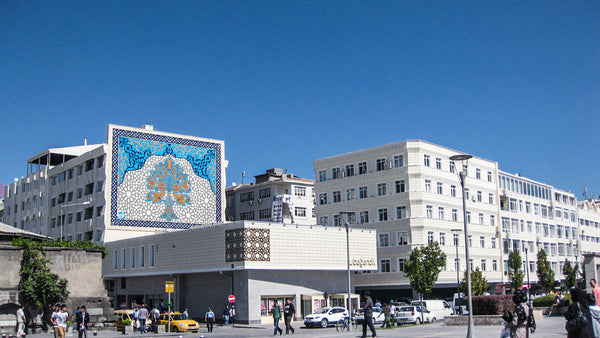 Kayseri Şehir Meydanı Anıtsal Çini Panosu