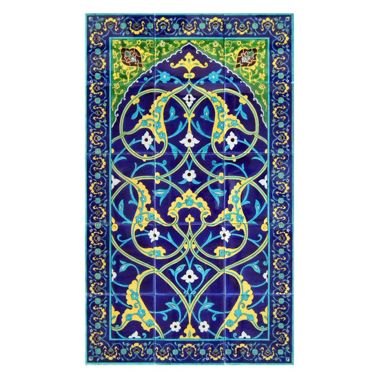 Şehzade Türbesi Desenli İznik Çini Pano - Panolar