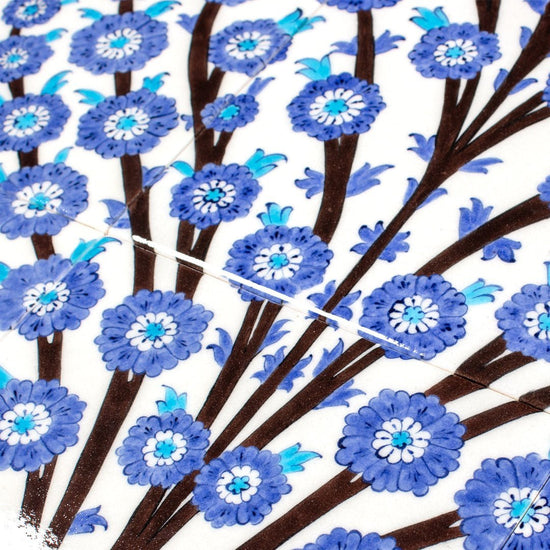 Şehzade Yusuf İzzeddin Köşkü Hayat Ağacı Desenli İznik Çini Pano Replikası - Panolar