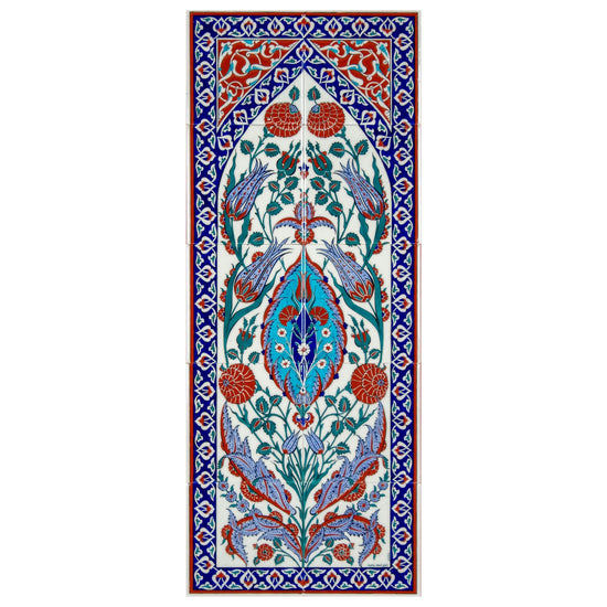 Şems Motifli İznik Çini Pano - Panolar