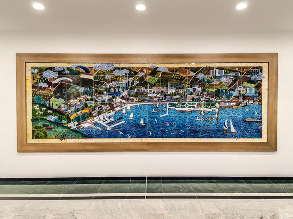 Tekirdağ Şehir Hastanesi İznik Çini Panosu