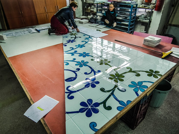 Ünalan Metro İstasyonu İznik Çini Projesi