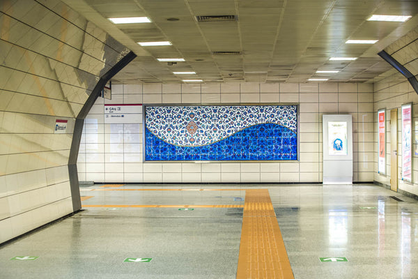 Ünalan Metro İstasyonu İznik Çini Projesi