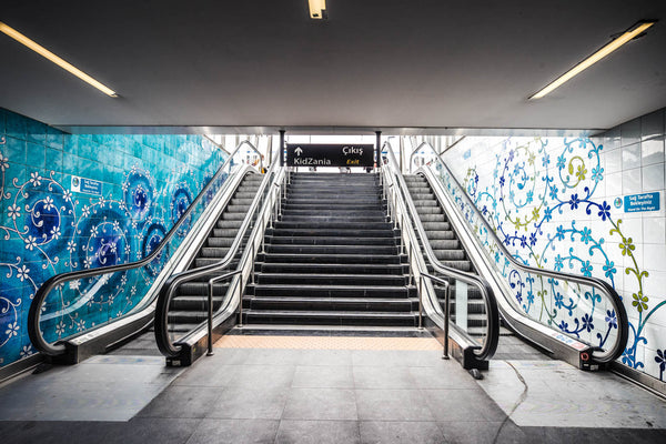 Ünalan Metro İstasyonu İznik Çini Projesi