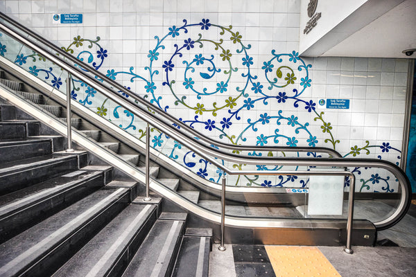 Ünalan Metro İstasyonu İznik Çini Projesi