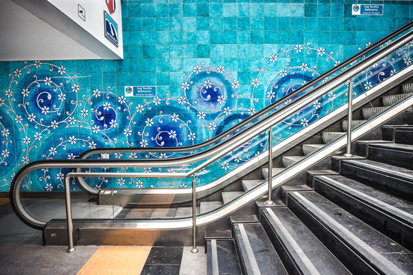 Ünalan Metro İstasyonu İznik Çini Projesi