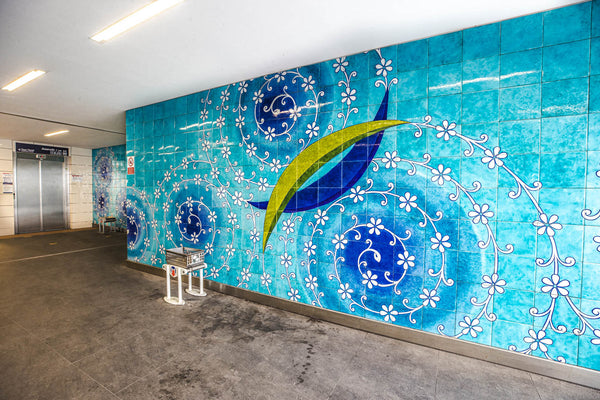 Ünalan Metro İstasyonu İznik Çini Projesi