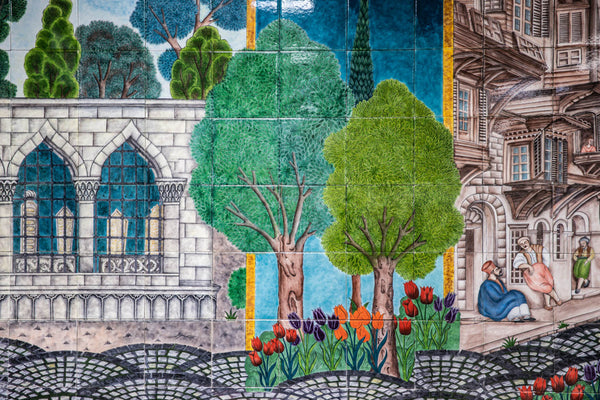 Üsküdar Metro İstasyonu İznik Çini Panosu