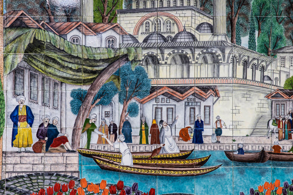 Üsküdar Metro İstasyonu İznik Çini Panosu