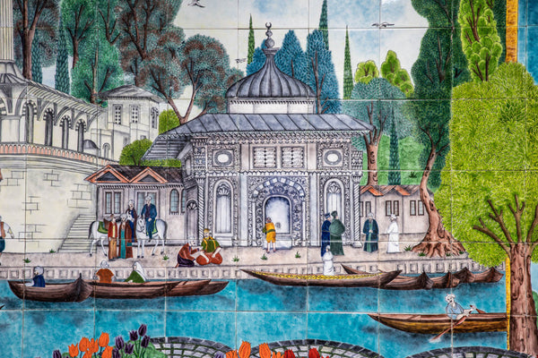 Üsküdar Metro İstasyonu İznik Çini Panosu