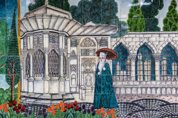 Üsküdar Metro İstasyonu İznik Çini Panosu