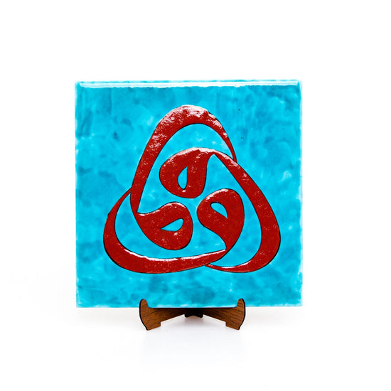 Vav Harfi İznik Çini Karo No.1 - Karolar