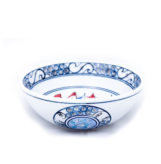 Yavuz Kalyonu İznik Çinisi Kase - Kaseler